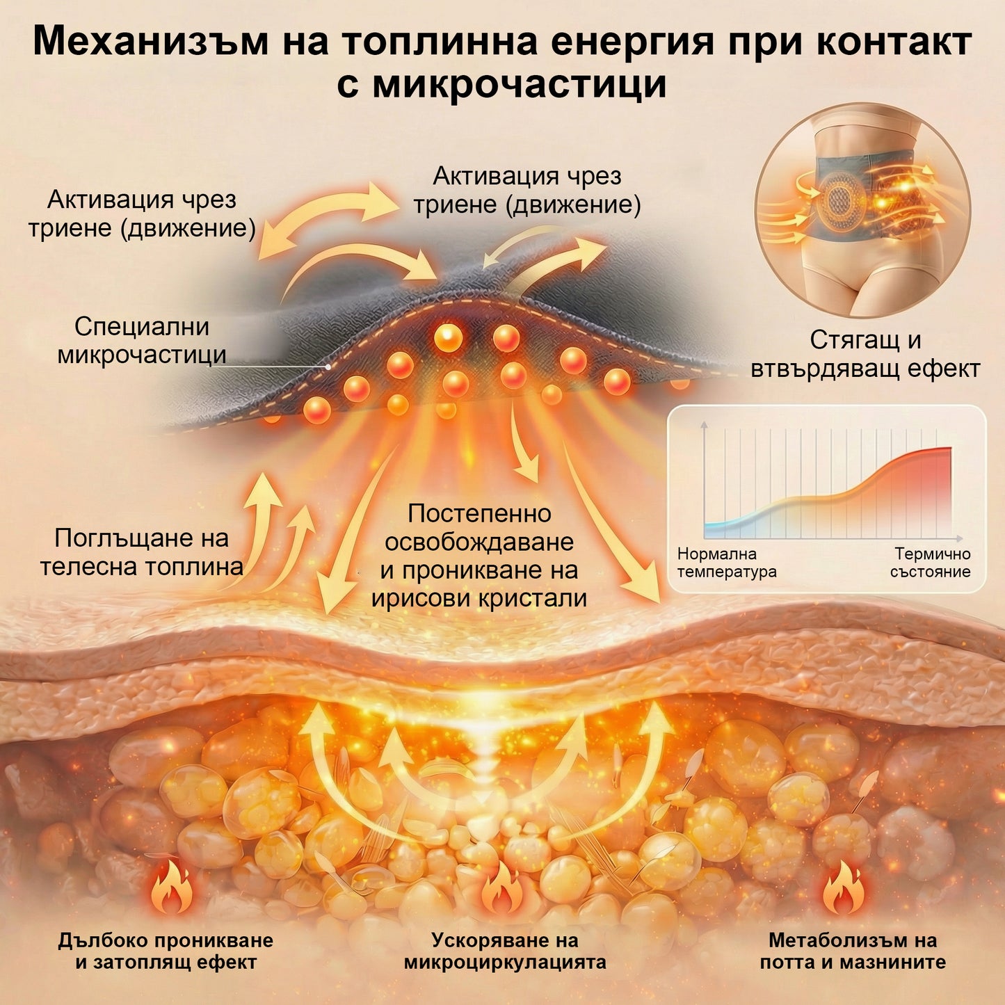 Laleia® 2026 Моринга и Берберин 4-в-1 Микрочастични скулптиращи шорти за изгаряне на мазнини🛡️