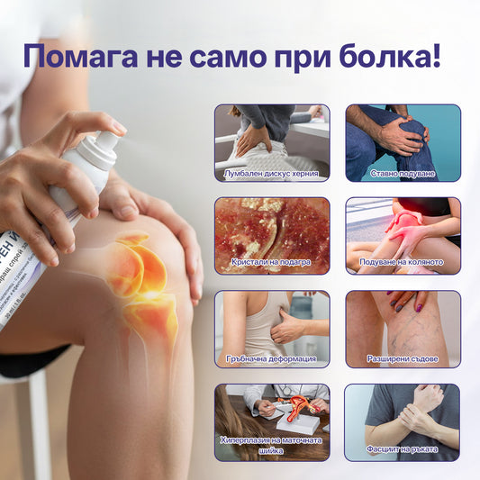 Laleia® Спрей за възстановяване на ставите с сребърни йони💕💕