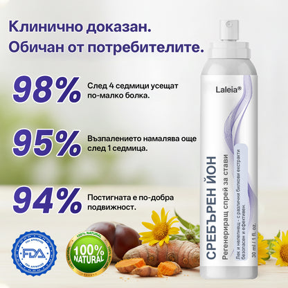 Laleia® Спрей за възстановяване на ставите с сребърни йони💕💕