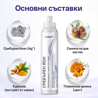 Laleia® Спрей за възстановяване на ставите с сребърни йони💕💕